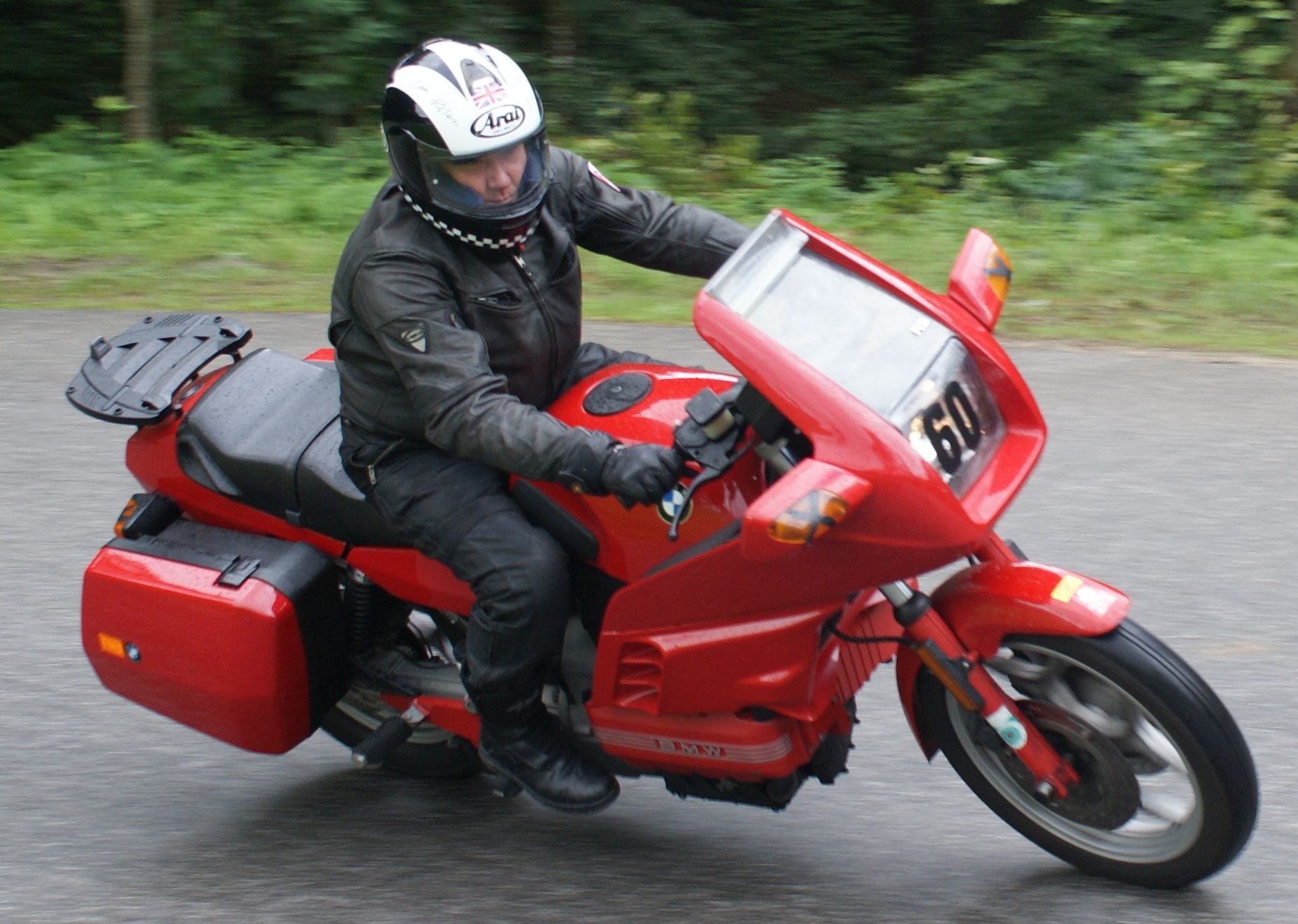 Bergrennen Internat. Norton-Treffen in Sulzbach/Steyr