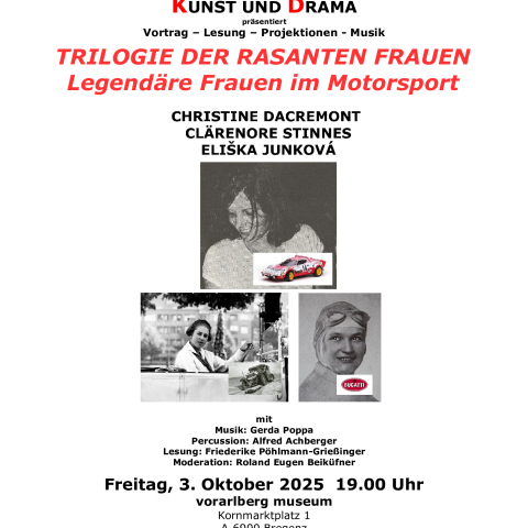 Plakat TRILOGIE DER RASANTEN FRAUEN